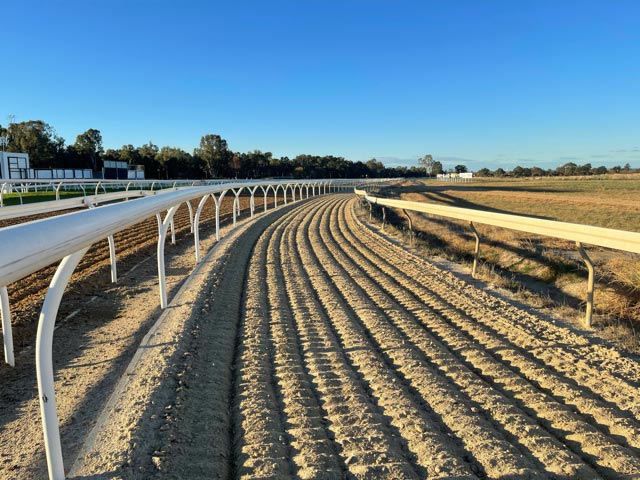 Sand horse track